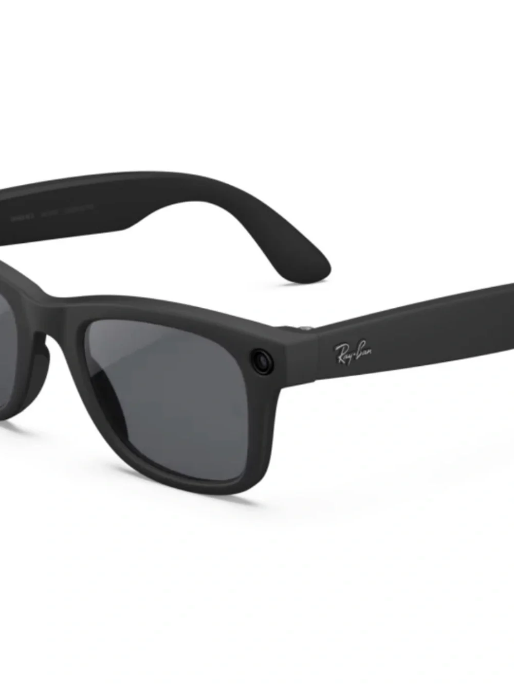 Ray-Ban Black Wayfarer Sunglasses with Brown Leather Case